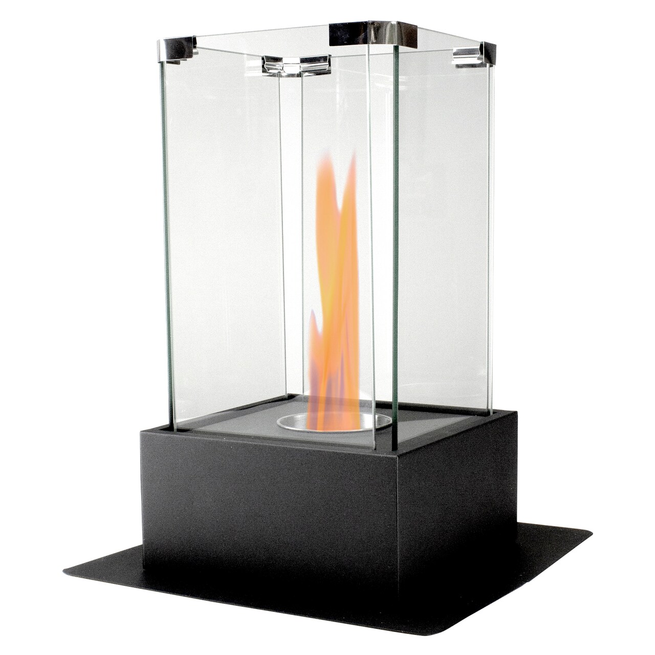 Northlight 15&#x22; Bio Ethanol Ventless Portable Tabletop Fireplace with Flame Guard